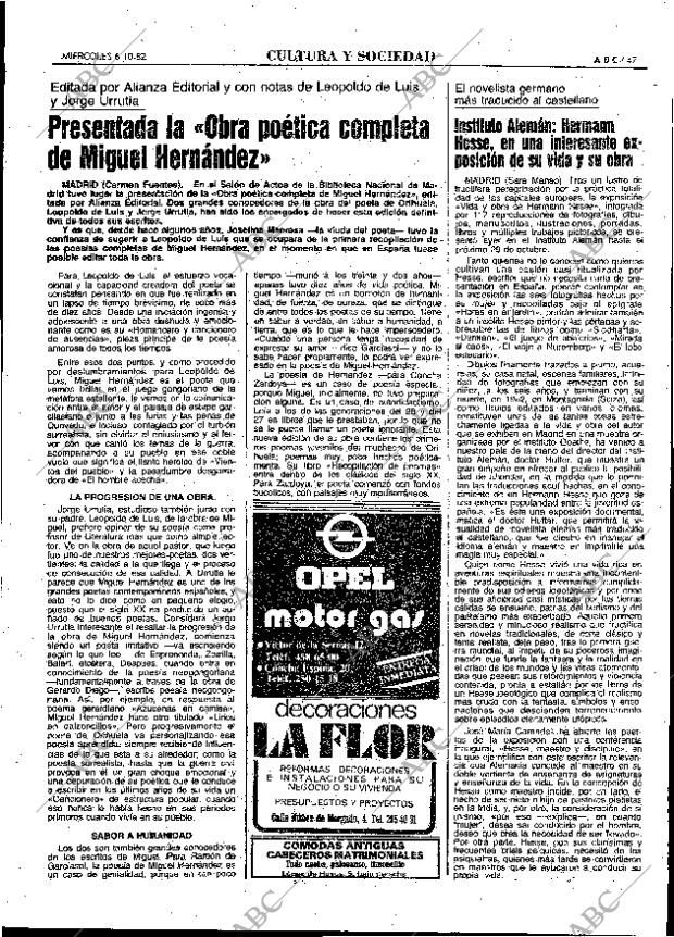 ABC MADRID 06-10-1982 página 47