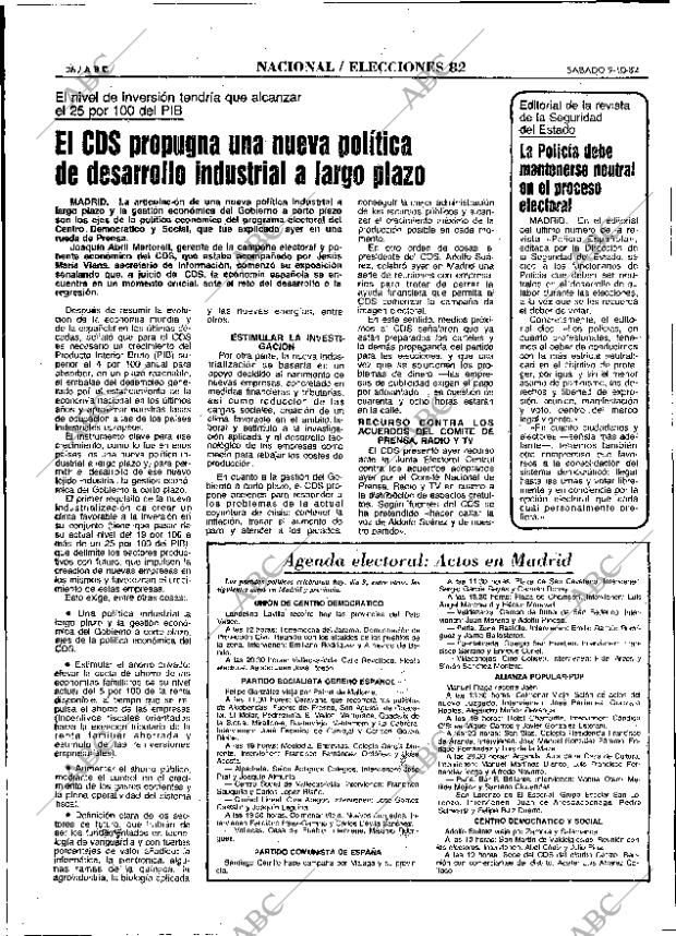 ABC MADRID 09-10-1982 página 26