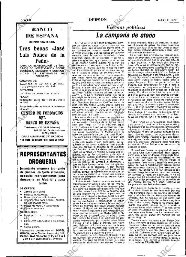 ABC MADRID 11-10-1982 página 12