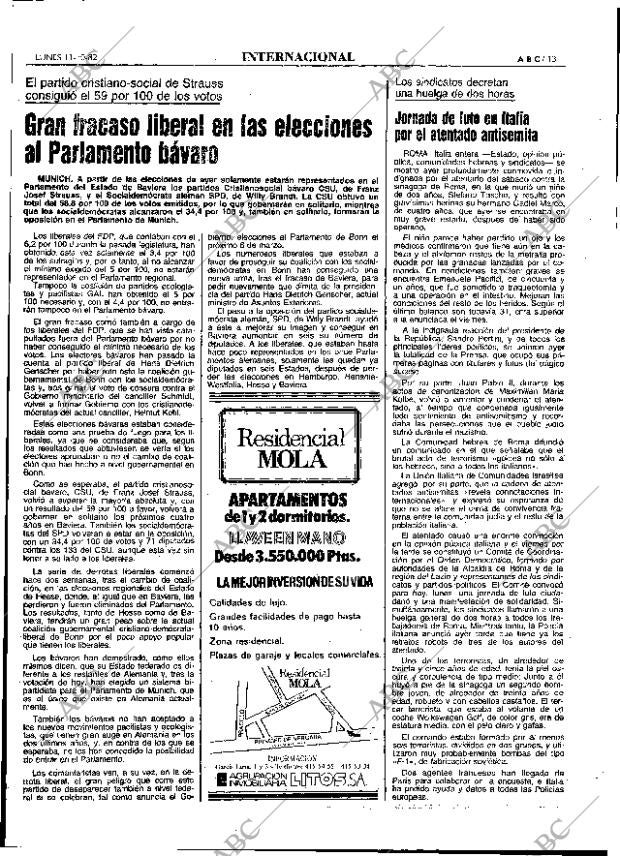 ABC MADRID 11-10-1982 página 13