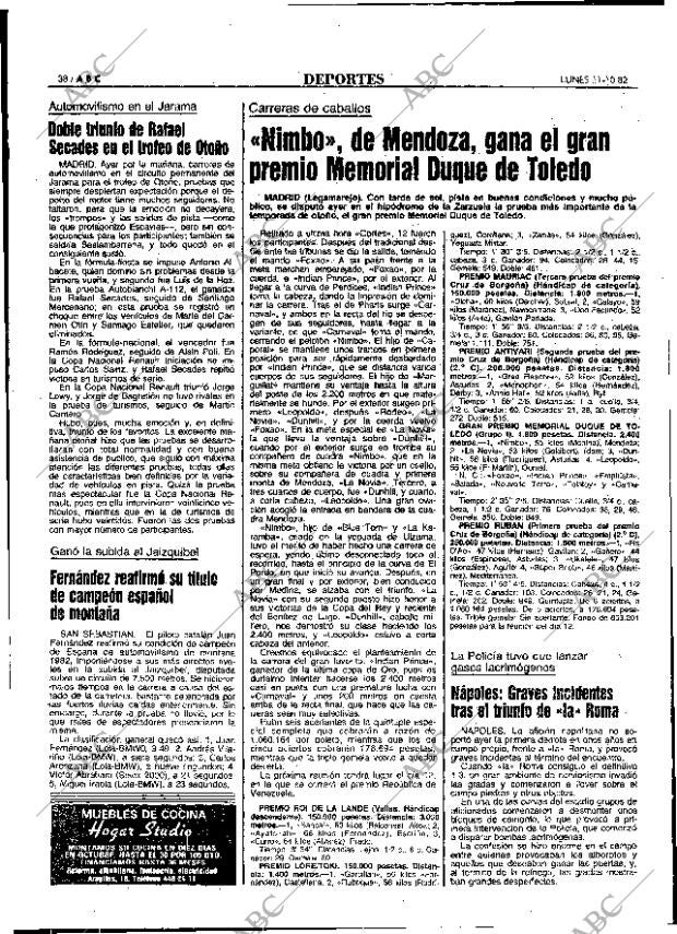 ABC MADRID 11-10-1982 página 38