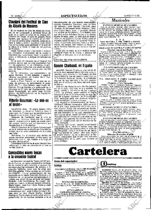ABC MADRID 11-10-1982 página 62