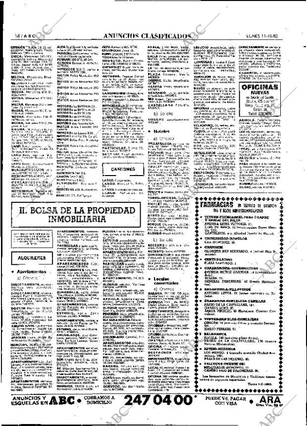 ABC MADRID 11-10-1982 página 70