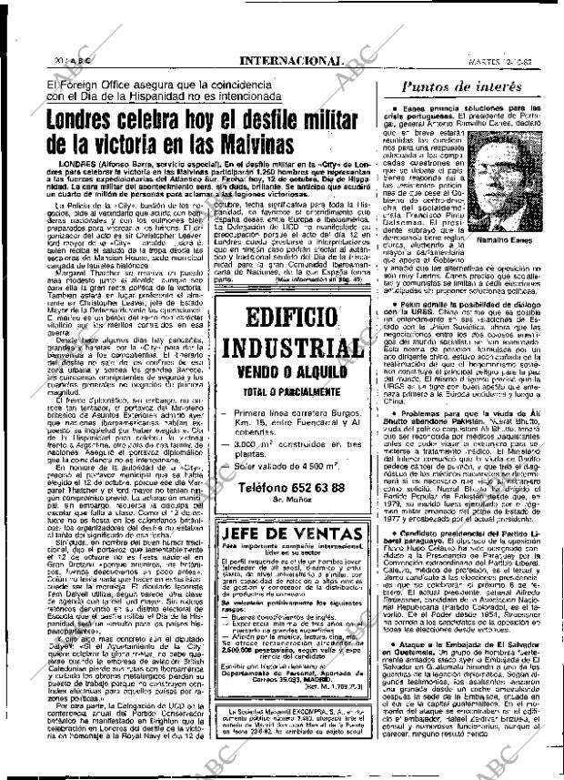 ABC MADRID 12-10-1982 página 20