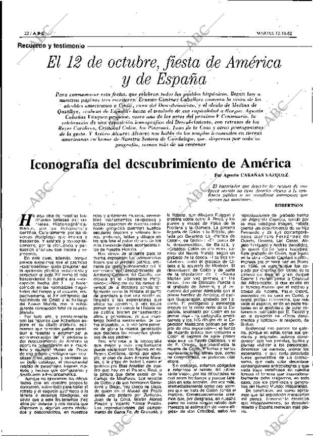 ABC MADRID 12-10-1982 página 22