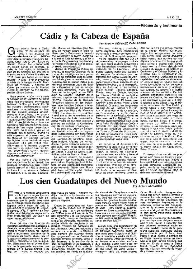 ABC MADRID 12-10-1982 página 23