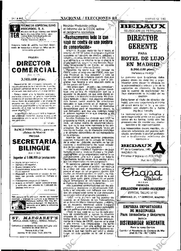 ABC MADRID 12-10-1982 página 34