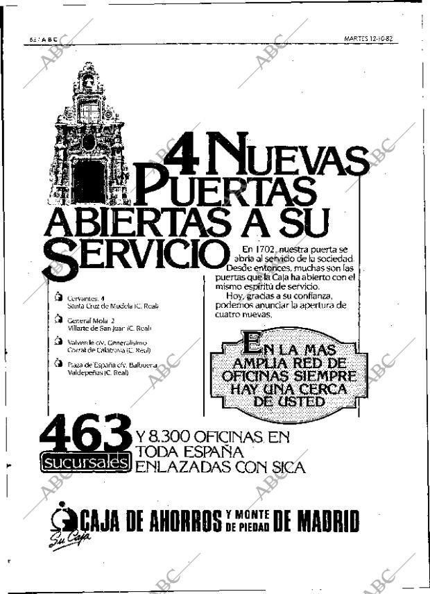 ABC MADRID 12-10-1982 página 62