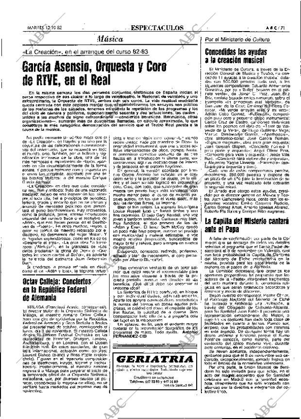 ABC MADRID 12-10-1982 página 71