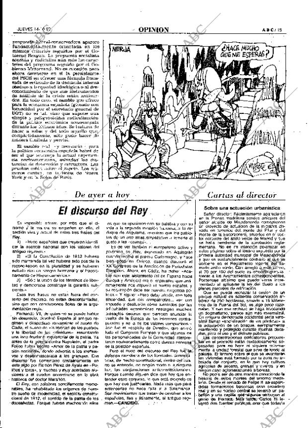 ABC MADRID 14-10-1982 página 15