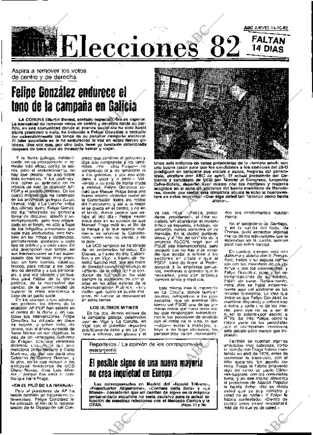 ABC MADRID 14-10-1982 página 29