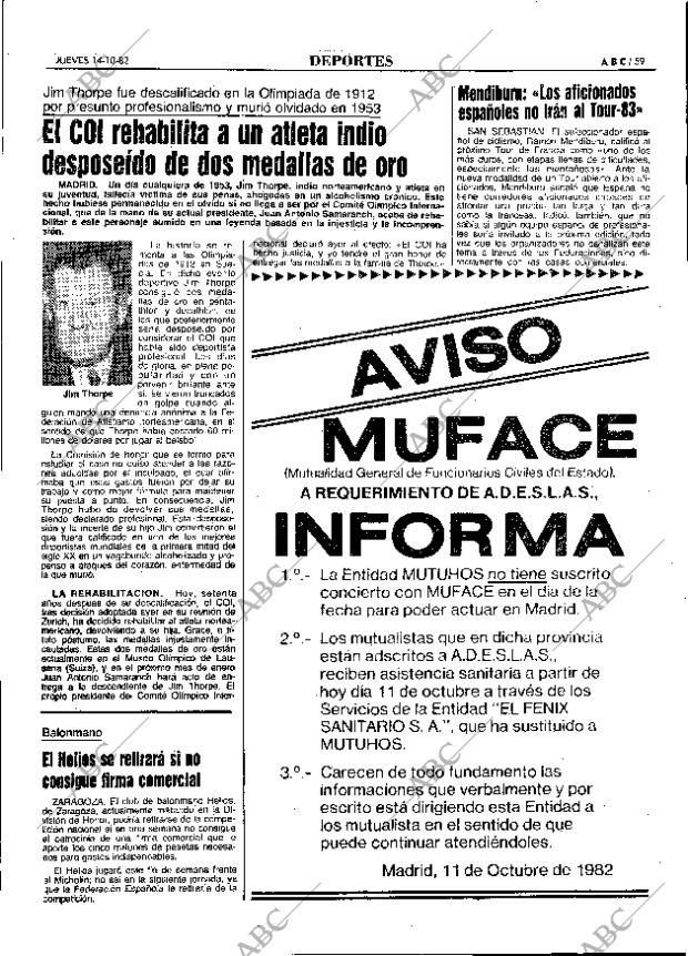 ABC MADRID 14-10-1982 página 59