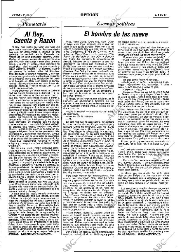 ABC MADRID 15-10-1982 página 17