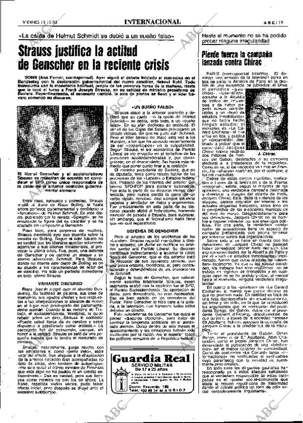 ABC MADRID 15-10-1982 página 19
