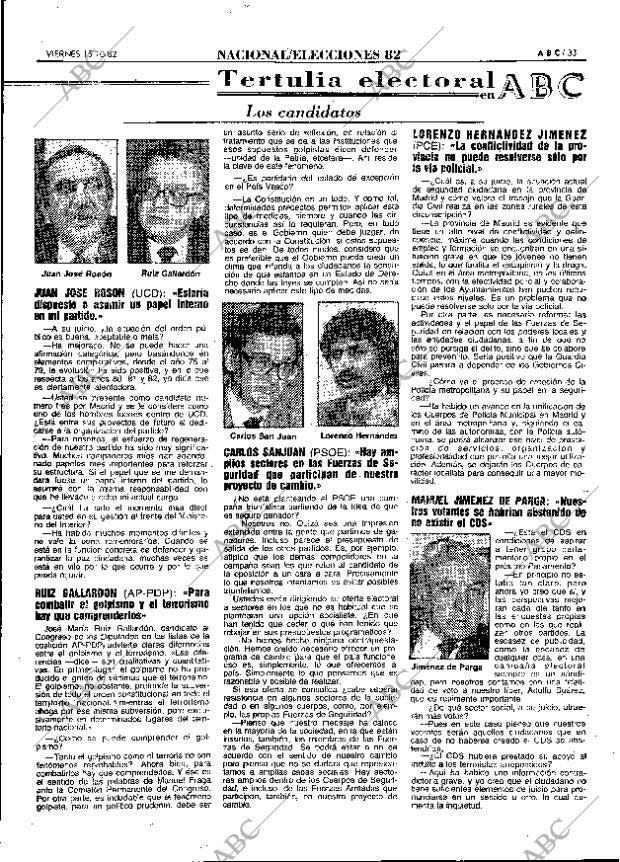 ABC MADRID 15-10-1982 página 33