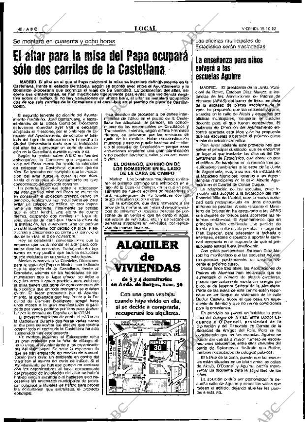 ABC MADRID 15-10-1982 página 40