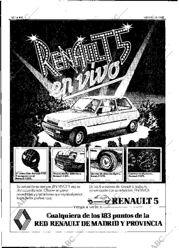 ABC MADRID 15-10-1982 página 52