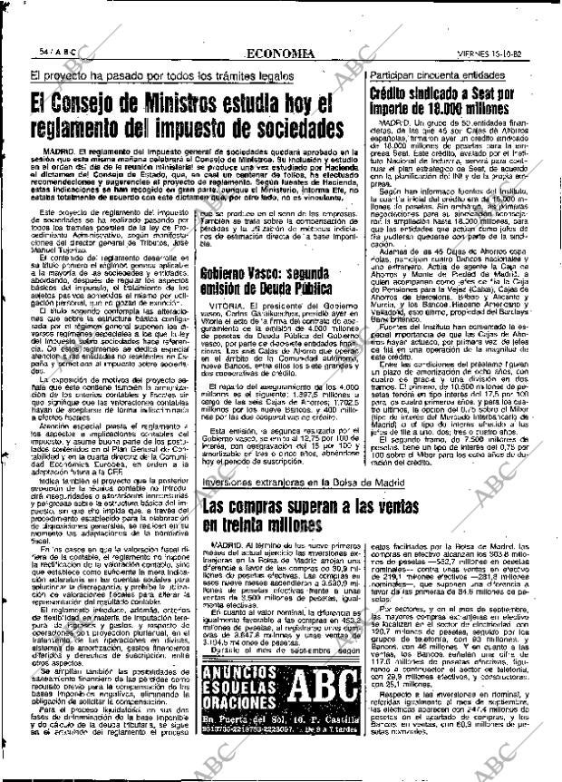 ABC MADRID 15-10-1982 página 54