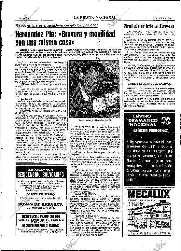 ABC MADRID 15-10-1982 página 64