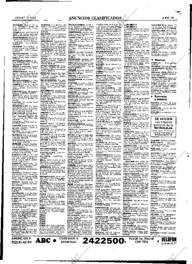 ABC MADRID 15-10-1982 página 85