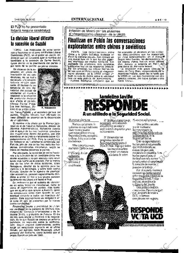 ABC MADRID 16-10-1982 página 19