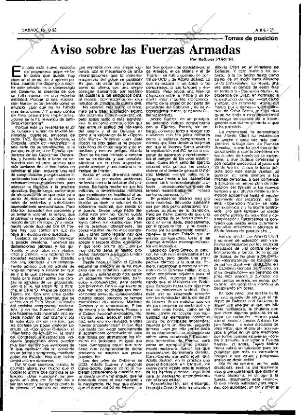 ABC MADRID 16-10-1982 página 21