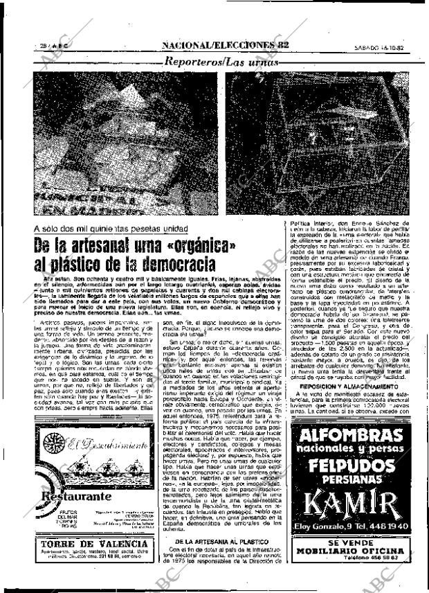 ABC MADRID 16-10-1982 página 28