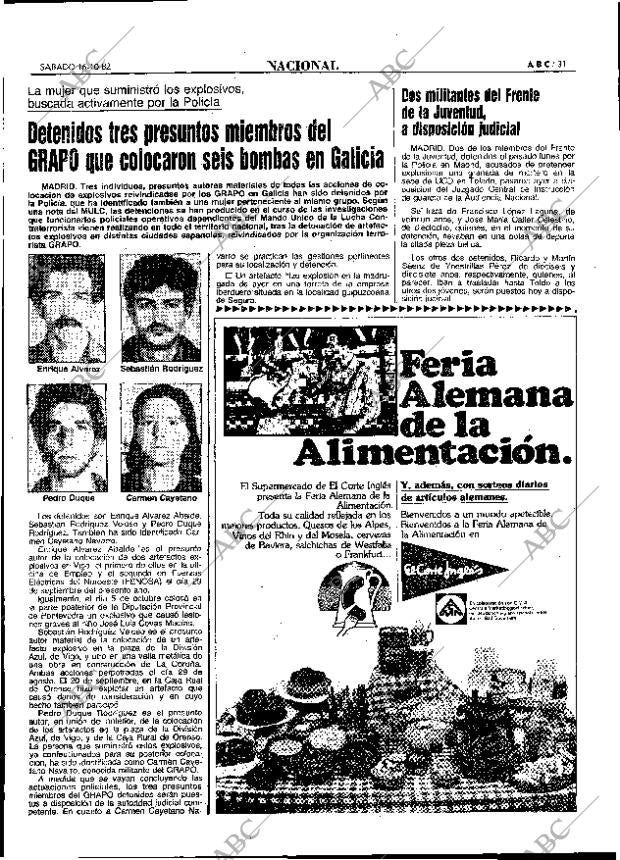 ABC MADRID 16-10-1982 página 31