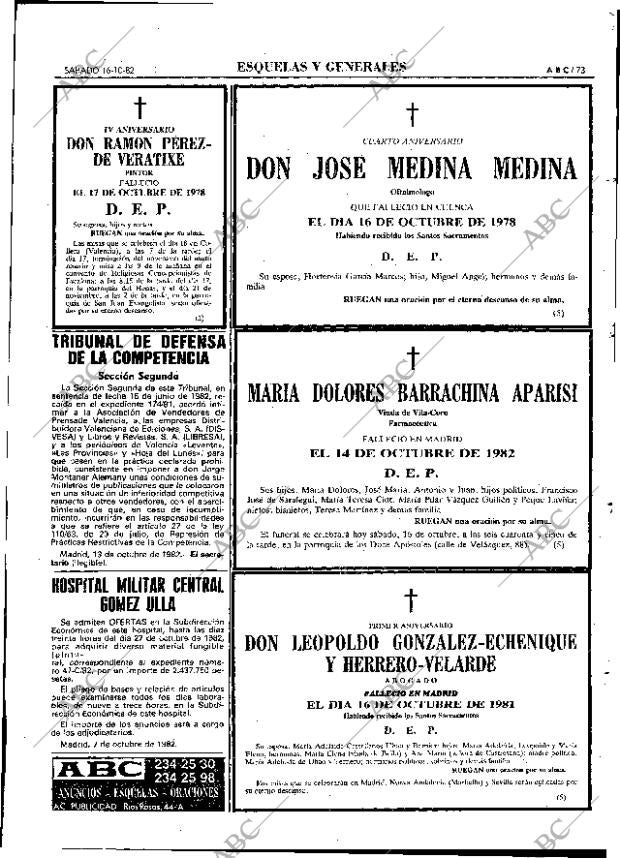 ABC MADRID 16-10-1982 página 85