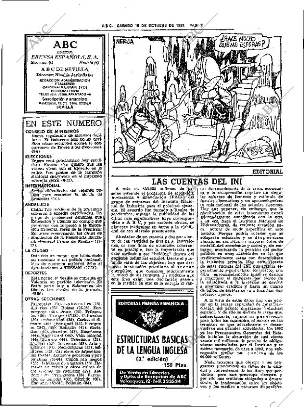 ABC SEVILLA 16-10-1982 página 14