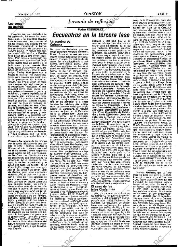 ABC MADRID 17-10-1982 página 21