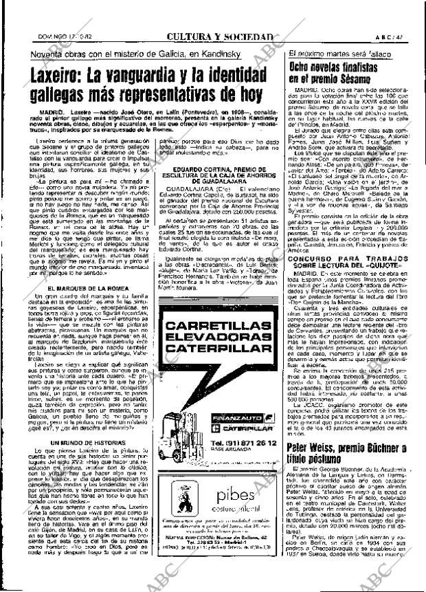 ABC MADRID 17-10-1982 página 47