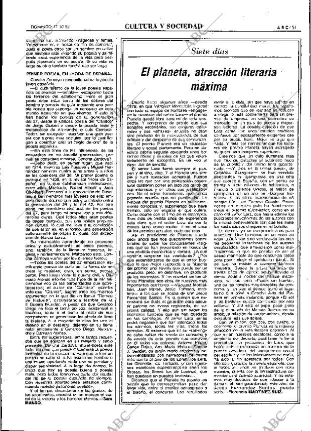 ABC MADRID 17-10-1982 página 51