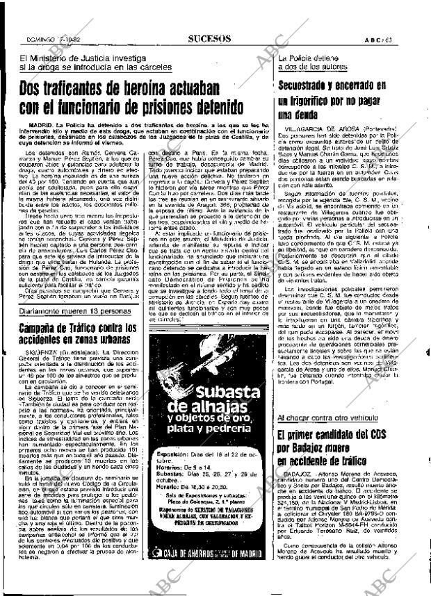 ABC MADRID 17-10-1982 página 63