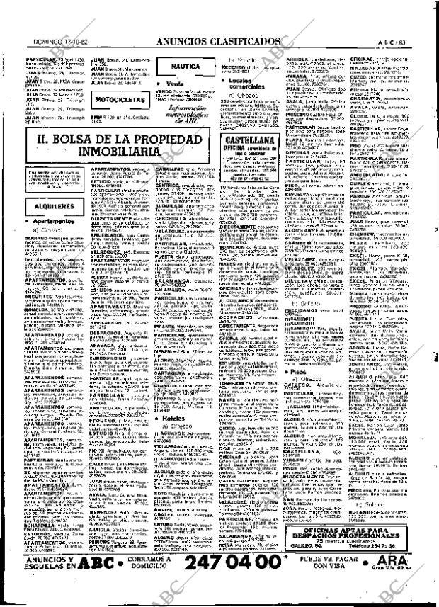 ABC MADRID 17-10-1982 página 83