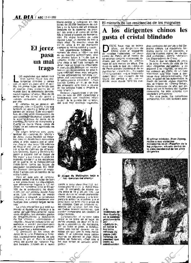 ABC MADRID 17-10-1982 página 96