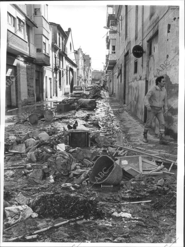 Inundaciones en Valencia en octubre de 1982: Alcira