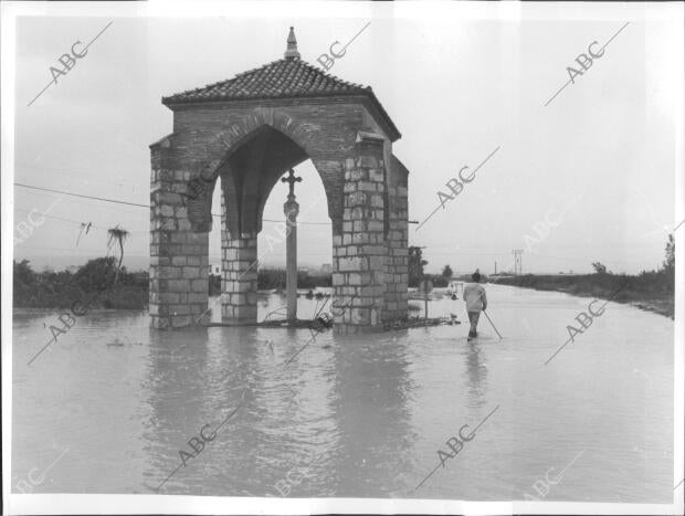 Inundaciones en Valencia en octubre de 1982