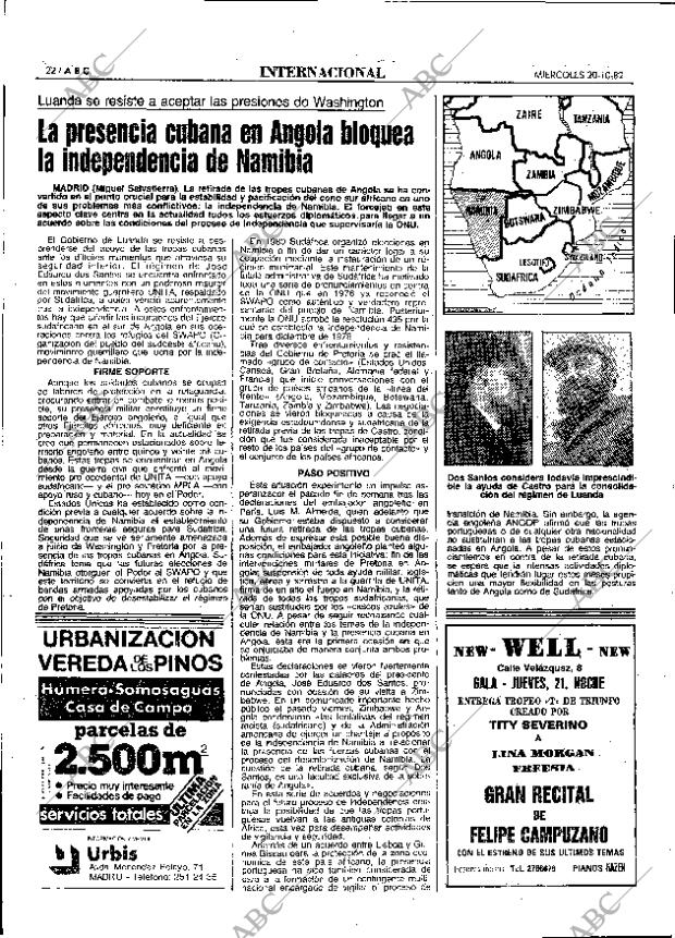 ABC MADRID 20-10-1982 página 22