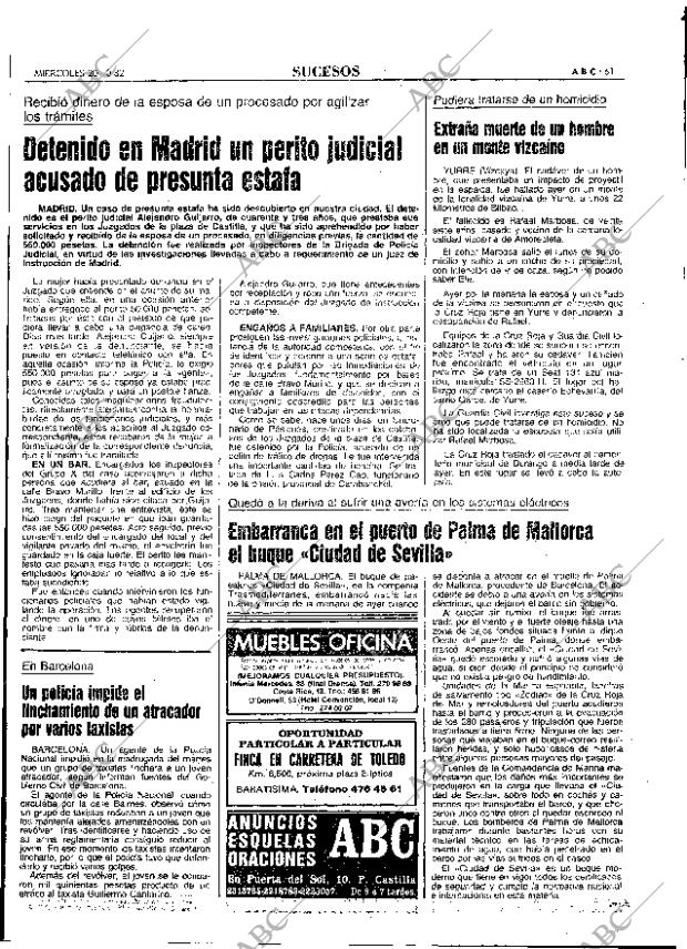 ABC MADRID 20-10-1982 página 61