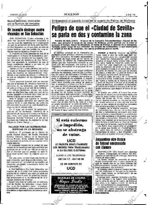 ABC MADRID 23-10-1982 página 67