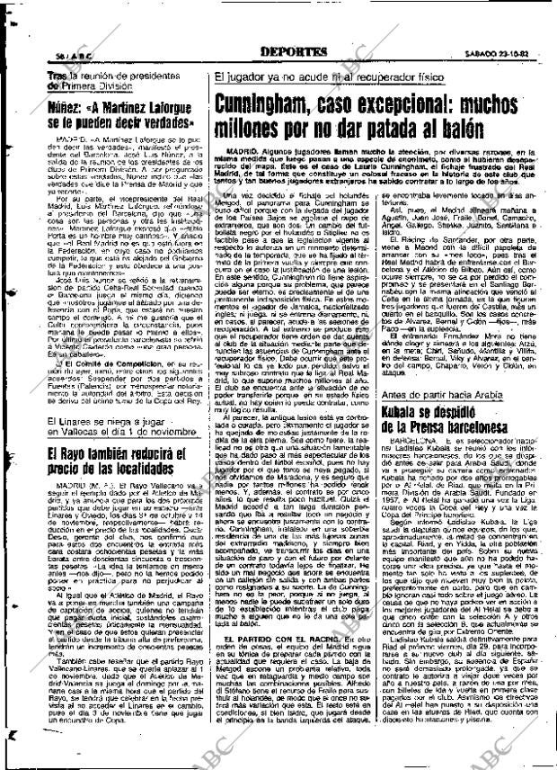 ABC MADRID 23-10-1982 página 70