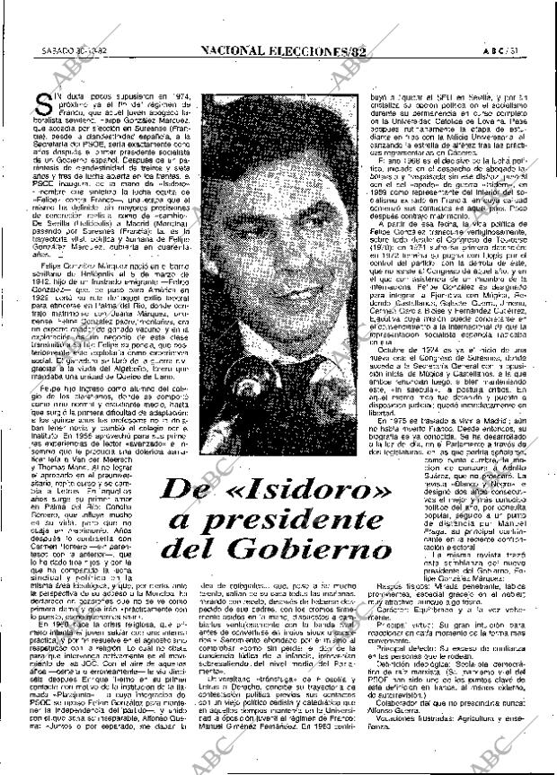 ABC MADRID 30-10-1982 página 31