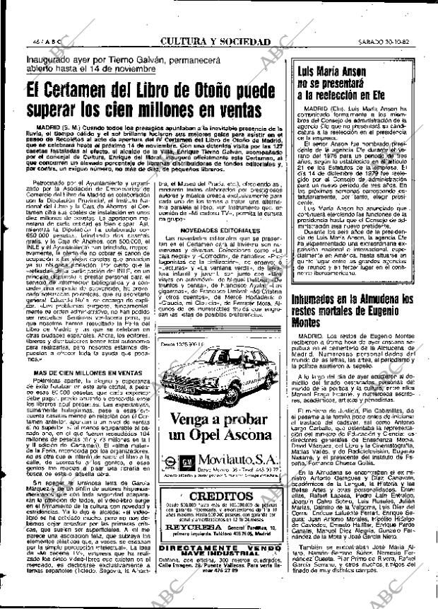 ABC MADRID 30-10-1982 página 58