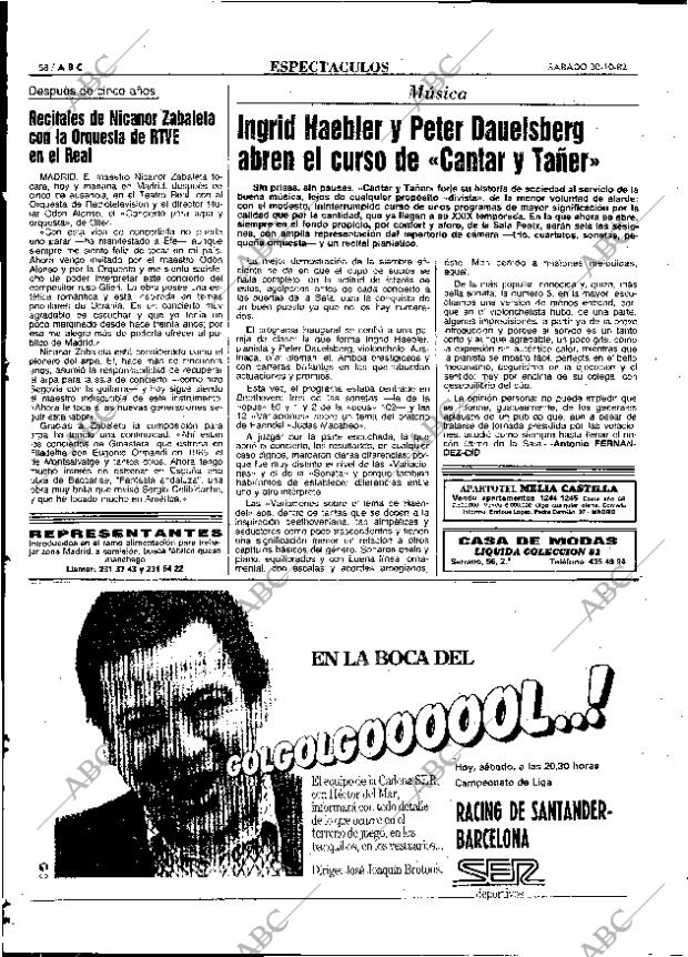 ABC MADRID 30-10-1982 página 70