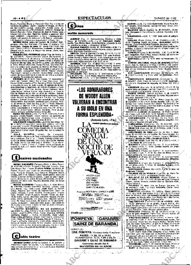 ABC MADRID 30-10-1982 página 72