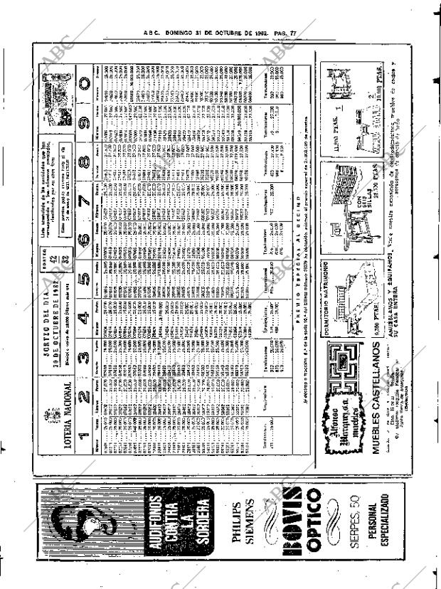 ABC SEVILLA 31-10-1982 página 101