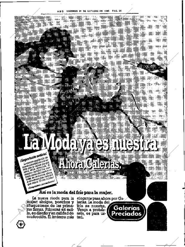 ABC SEVILLA 31-10-1982 página 58