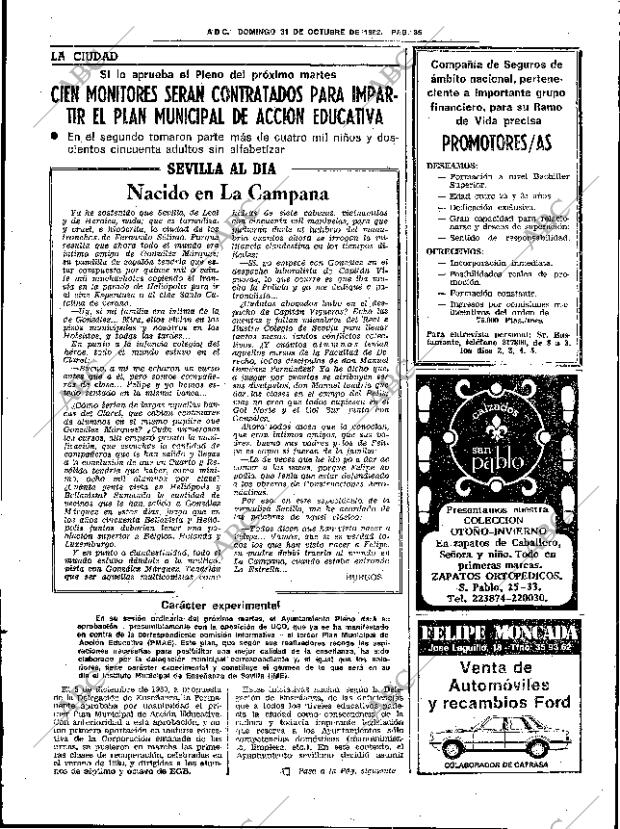 ABC SEVILLA 31-10-1982 página 59