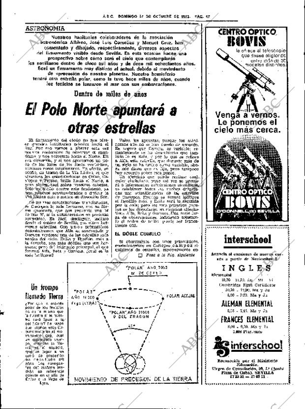 ABC SEVILLA 31-10-1982 página 71